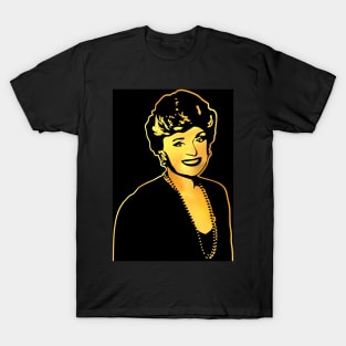 Rue McClanahan | Gold Series | Pop Art T-Shirt